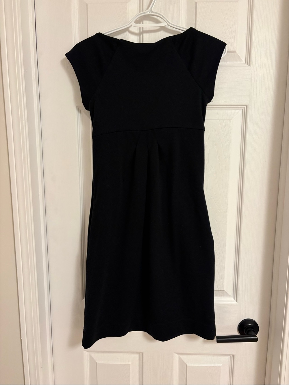 Jacob Black Cap-Sleeve Midi Sheath Dress - Picture 3 of 5